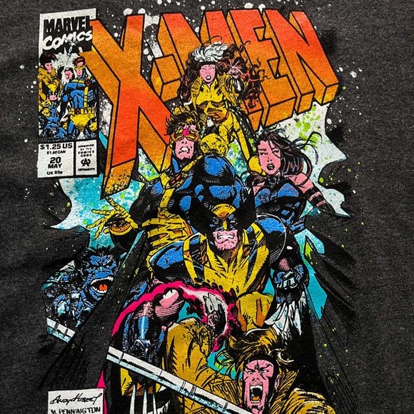 Small Grey Marvel's X-Men Graphic T-Shirt - Picture 2 of 3